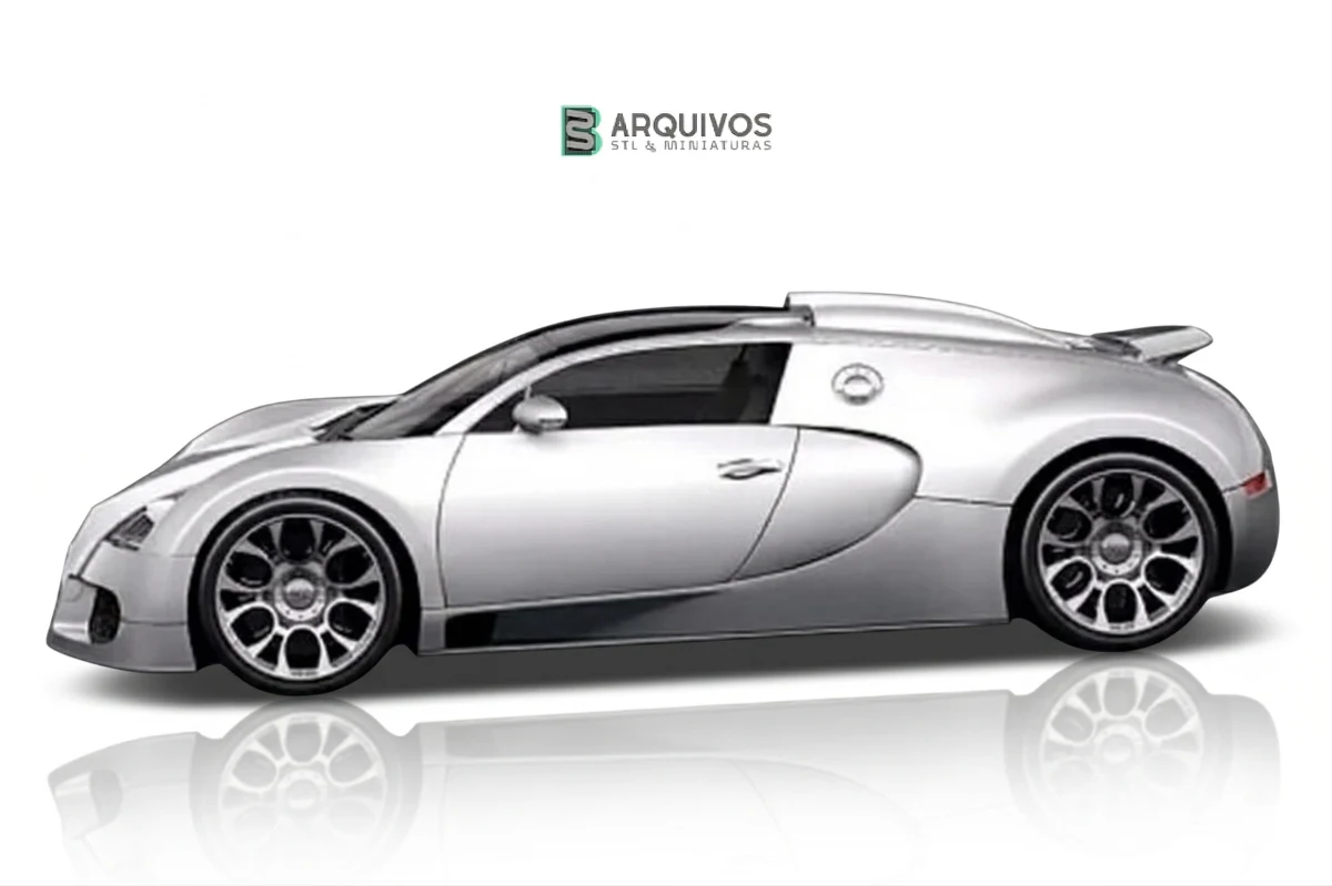 Modelo 3D STL - Bugatti Veyron Grand Sport 2010 — foto 6